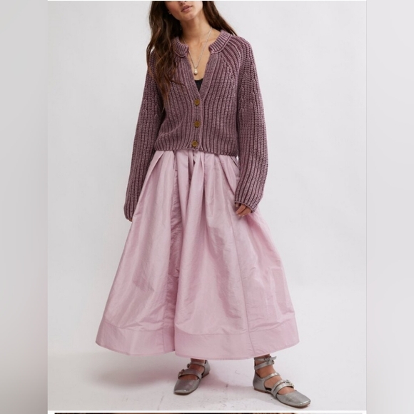 Free People Sweet Nothing Cardi/Moonscape - Picture 6 of 11